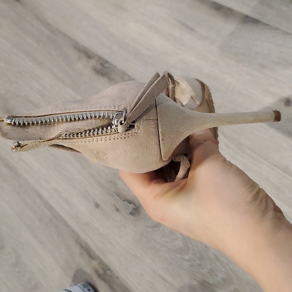 Zara nude heels size 6 - Picture 4 of 4